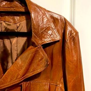 VINTAGE men’s leather jacket